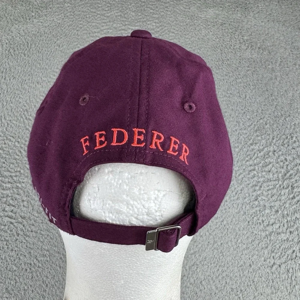 Nike RF Aerobill Heritage 86 Cap Tennis Hat Dri-Fit AH6985-609 OS Adult Bordeaux
